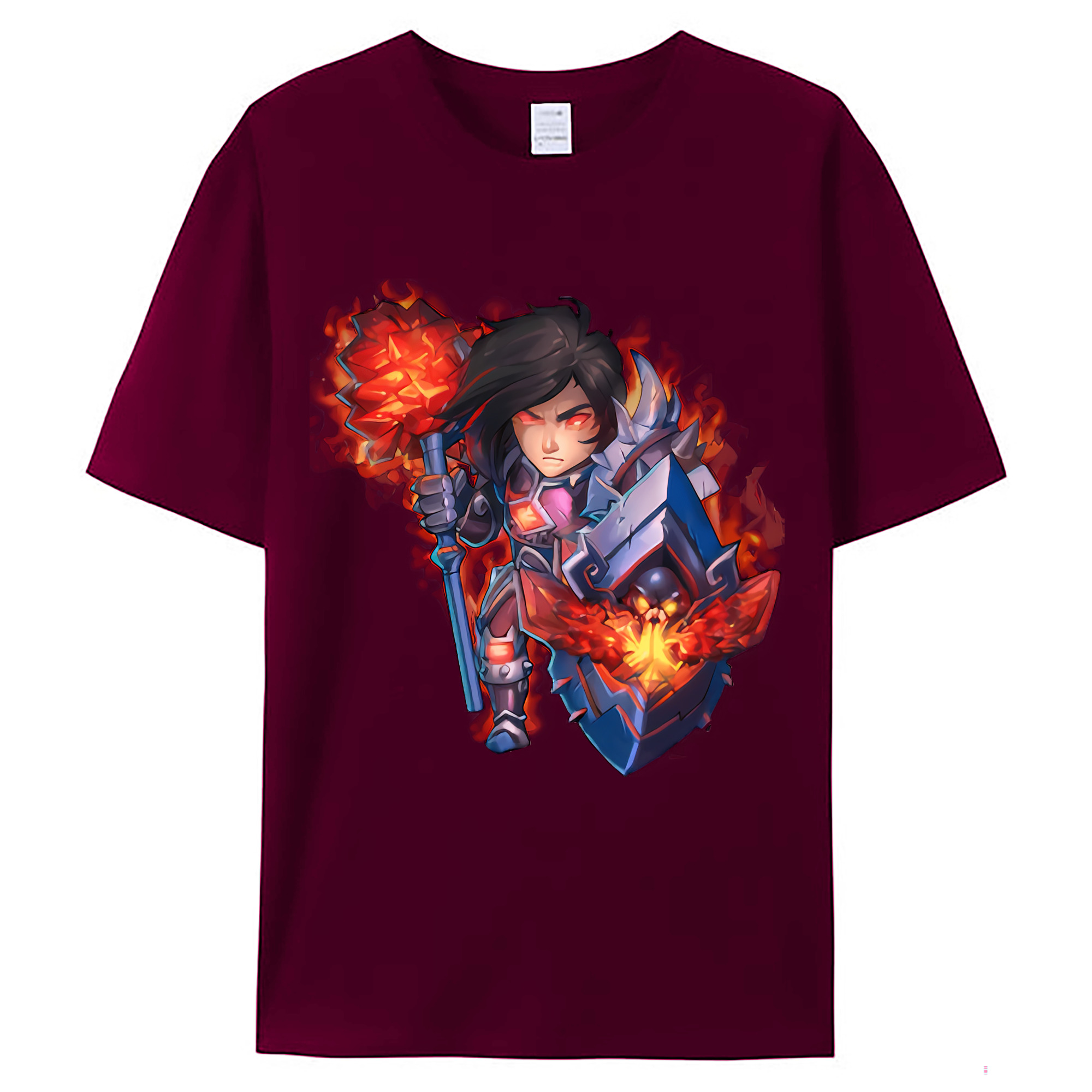 （画像用） リーグ・オブ・レジェンド League of Legends LOL レディースカジュアルプリントTシャツ（綿100％）